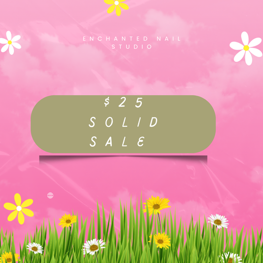 $25 Solid Sale **Free Shipping**